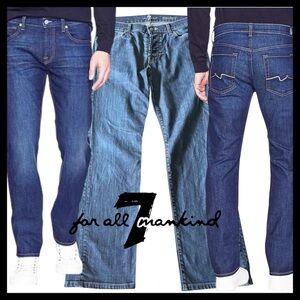 7 For All Mankind Standard Straight Leg Jeans (31x30)